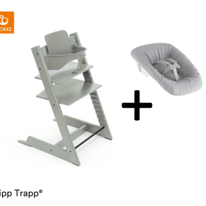 Stokke® Tripp Trapp® Compleet + Newborn Set? - Glacier Green
